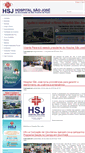 Mobile Screenshot of hospitalsaojose.org.br